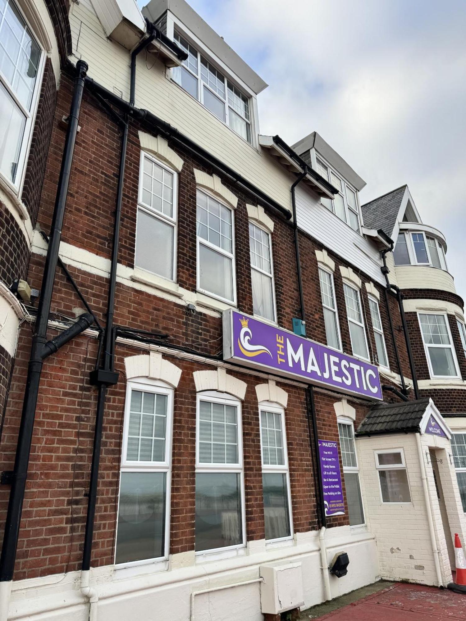 The Majestic Acomodação com café da manhã Great Yarmouth Exterior foto